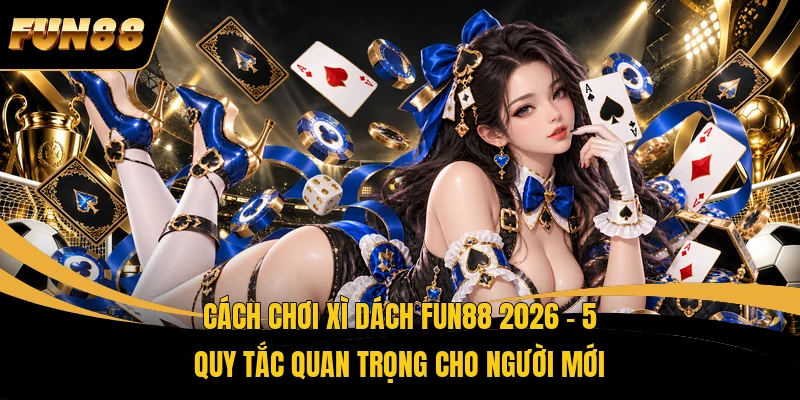 Cách Chơi Xì Dách FUN88 2026 - 5 Quy Tắc Quan Trọng Cho Người Mới