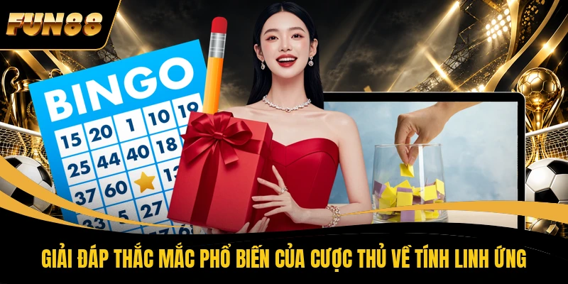 Giải đáp thắc mắc phổ biến của cược thủ về tính linh ứng 