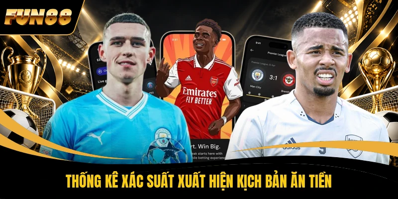 Thống kê xác suất xuất hiện kịch bản ăn tiền