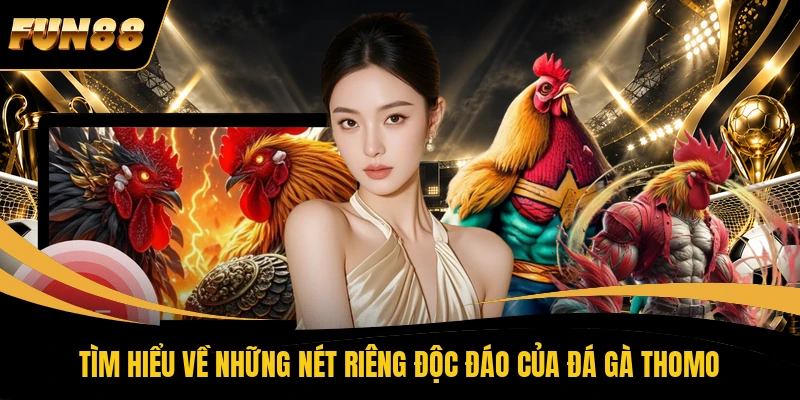 Tìm hiểu về những nét riêng độc đáo của đá gà Thomo
