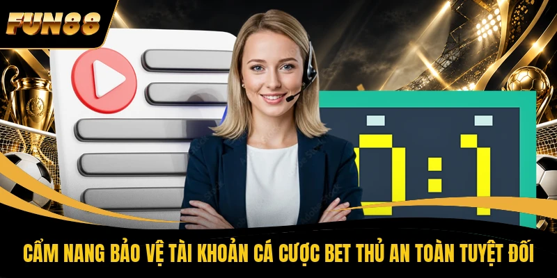Cẩm nang bảo vệ tài khoản cá cược bet thủ an toàn tuyệt đối